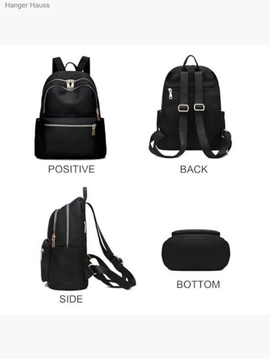Anti Theft Travel Backpack Purse with Water Bottle Pockets main image 5